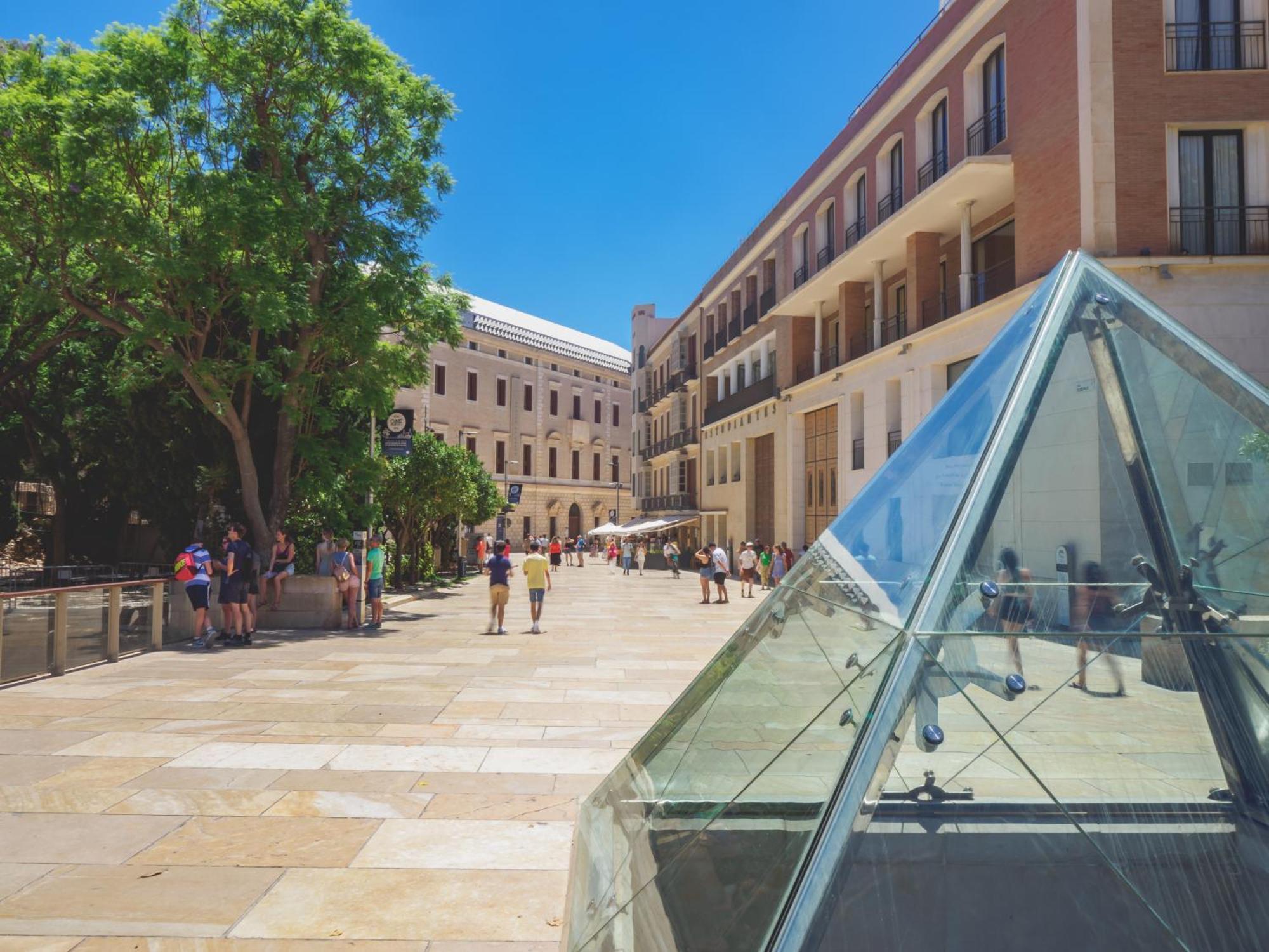 הוילה מאלגה Cubo'S Gibralfaro House Center מראה חיצוני תמונה